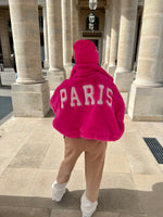 Hot Pink Paris Faux Fur Coat